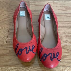 Ellen Degeneres Love Flats